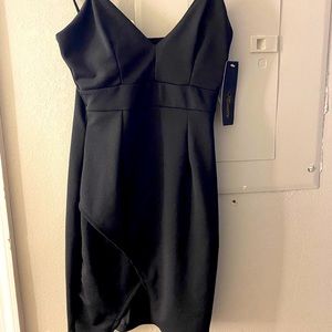 ELEGANT SPAGHETTI STRAP MINI DRESS